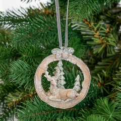 Подвеска "Венок и олень" (2007-062)