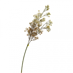 Ветка сухоцвета полевого жёлтая (8100-003)