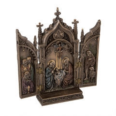 Триптих "Рождение Иисуса" 20х22 см. (76727A4)