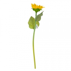 Искусственный подсолнечник, желтый, 60 см (9213-014)