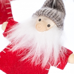 Набор игрушек   "Новогодняя компания" (4 шт) (красный костюм) (0237JA-A)