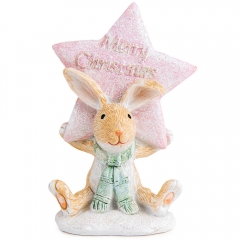 Статуэтка "Новогодний кролик", 11 см (2007-213)