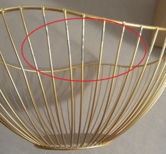 Фруктовница “Металлическая утонченность” (00BR-9202-001)