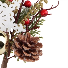 Декоративная ветка "Зимнее произведение" (2010-123)