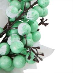 Венок "Зимняя ярмарка" бирюзовый (2010-143)