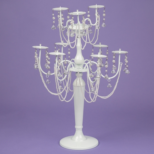 Підсвічник на 9 свічок з кристалами (60 см.) (2011-002)