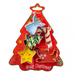 Набор формочек для рождественского печенья, 5 шт (4005-001)