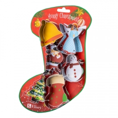 Набор формочек для рождественского печенья, 6 шт (4005-002)