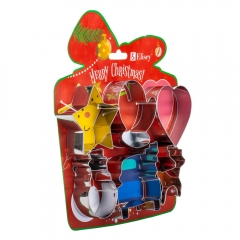 Набор формочек для рождественского печенья, 6 шт (4005-003)