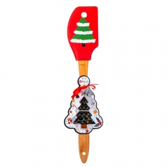 Лопатка кухонная с формочкой для рождественского печенья "Елочка" (4005-004)