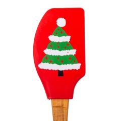 Лопатка кухонная с формочкой для рождественского печенья "Елочка" (4005-004)