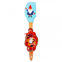 Лопатка кухонная с формочкой для рождественского печенья "Санта" (4005-005)