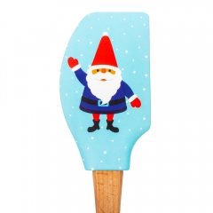 Лопатка кухонная с формочкой для рождественского печенья "Санта" (4005-005)