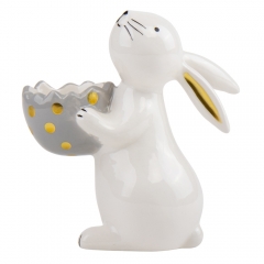 УЦІНКА Підставка під яйце "Кролик", 13 см (Тріщина фарби,скол) (00BR-5005-008)