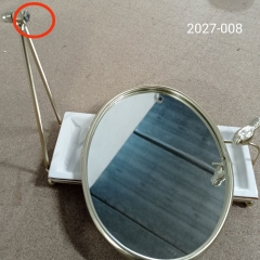 УЦІНКА Настільна підставка для прикрас з дзеркалом "Золота пташка", 30 см (Відпало дзеркало)            ТІЛЬКИ САМОВИВІЗ (00BR-2027-008)