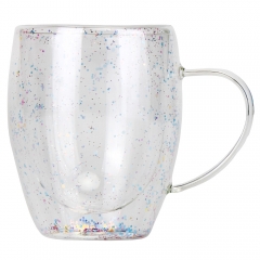 Склянка з подвійними стінками та ручкою "Сяйво" , 300 мл (9106-014)