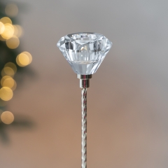 Набор из 3 подсвечников "Хрустальная корона", 31 см (9285-001)