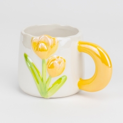 Кружка "Жовті тюльпани", 400 мл (4013-006)