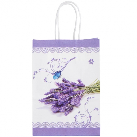 Подарунковий пакет "Lavender", 21*15*8 см (9004-007)
