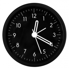 Будильник "Магия утра", черный, 9,2 см (2005-094)