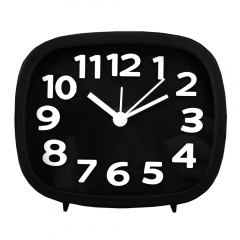 Будильник "Пробуждение", черный, 12 см (2005-098)