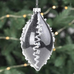 Шар "Черный шоколад", 7 * 13 см. (6017-023)