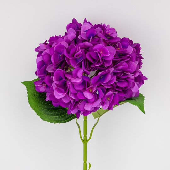 Штучна гортензія, фіолетова, 67 см (2026-009/violet)