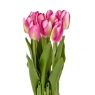 Букет тюльпанів 29 см, рожевий (8931-005)
