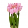 Букет тюльпанів 25 см, рожевий (8931-009)