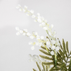 Мимоза 85 см., белая (8932-007)