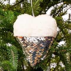 Ёлочная игрушка "Cердце" (039NZK)