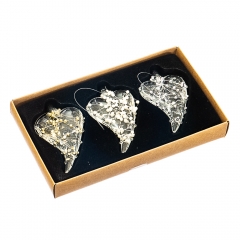 Набір прикрас "Крижані серця" (087NB)