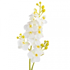 Орхидея "Фаленопсис", белая, 70 см (9023-016)