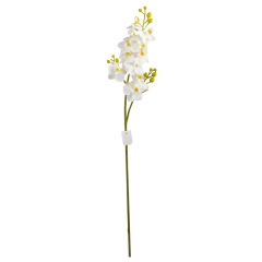 Орхидея "Фаленопсис", белая, 70 см (9023-016)