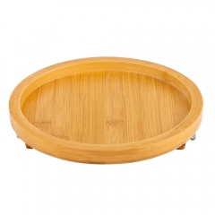 Бамбуковый столик-накладка на подлокотник дивана, 25 см (9031-001)