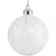 Шар "Гипюр", 8 см (6017-131)