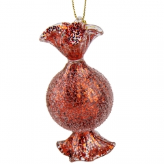 Елочная игрушка "Ириска", 8 см (6017-142)