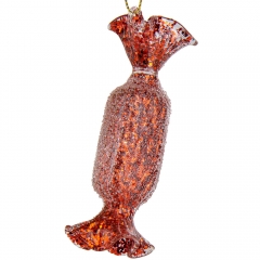 Елочная игрушка "Белочка", 9 см (6017-143)