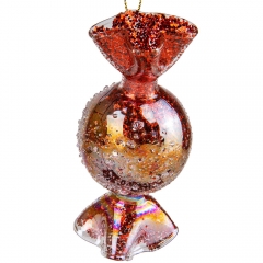 Елочная игрушка "Леденец", 10 см (6017-144)