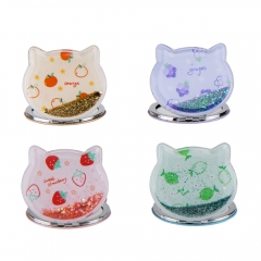 Косметическое зеркальце  "Glitter", 7,5 см (9038-004)