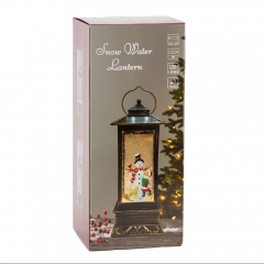 Новорічний ліхтар з підсвіткою та музикою "Зимова дружба", 31 см (9240-022)