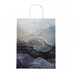 Подарочный пакет "Золотые брызги", 18,5*25,5 см (9078-001)