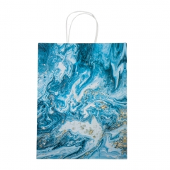 Подарочный пакет "Золотые брызги", 18,5*25,5 см (9078-001)