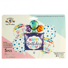 Набір повітряних куль "Конфетті" *рандомний вибір дизайну (8508-015)