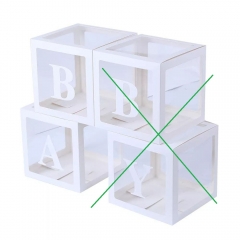 Набор коробок (4 шт.) "BABY" 30*30 (8916-011/2)