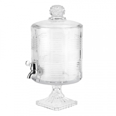 УЦІНКА Лимонадниця "Кришталева розкіш", 4,5 л (Скол,бульбашки,подряпини,тріщинки) (9228-003)