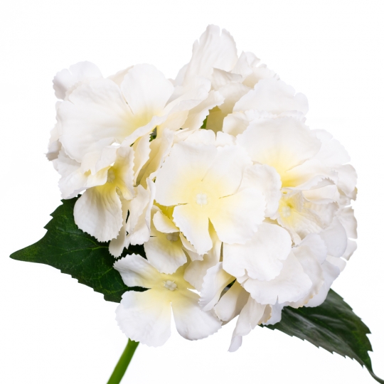 Квітка штучна "Гортензія", біла, 36 см (2000-050WT)