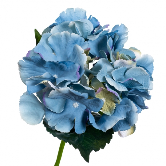 Квітка штучна "Гортензія", блакитна, 36 см (2000-052BU)
