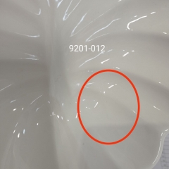 УЦІНКА Набір із 3 піал "Білий дотик", 45*37*31 см (Дефект кераміки,чорні краплинки) (00BR-9201-012/1)