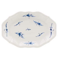 УЦІНКА Тарілка "Сніжно-блакитна елегантність", 30,5 см (Пошкоджене покриття,плями) (00BR-9198-007)